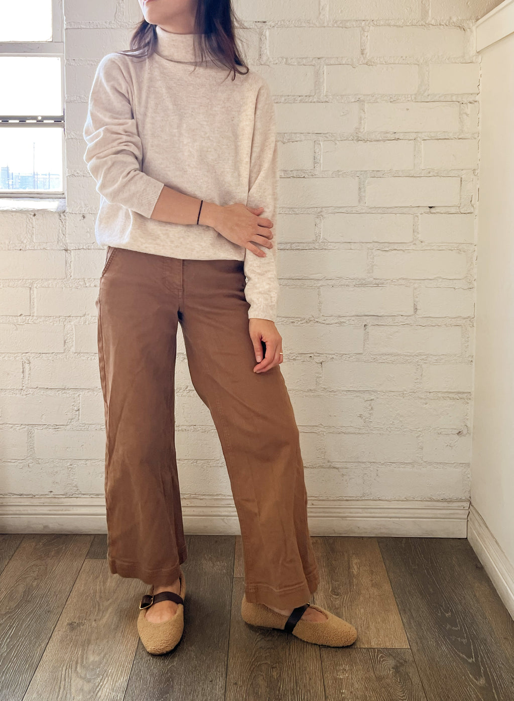 BLAKE TURTLENECK-OATMEAL