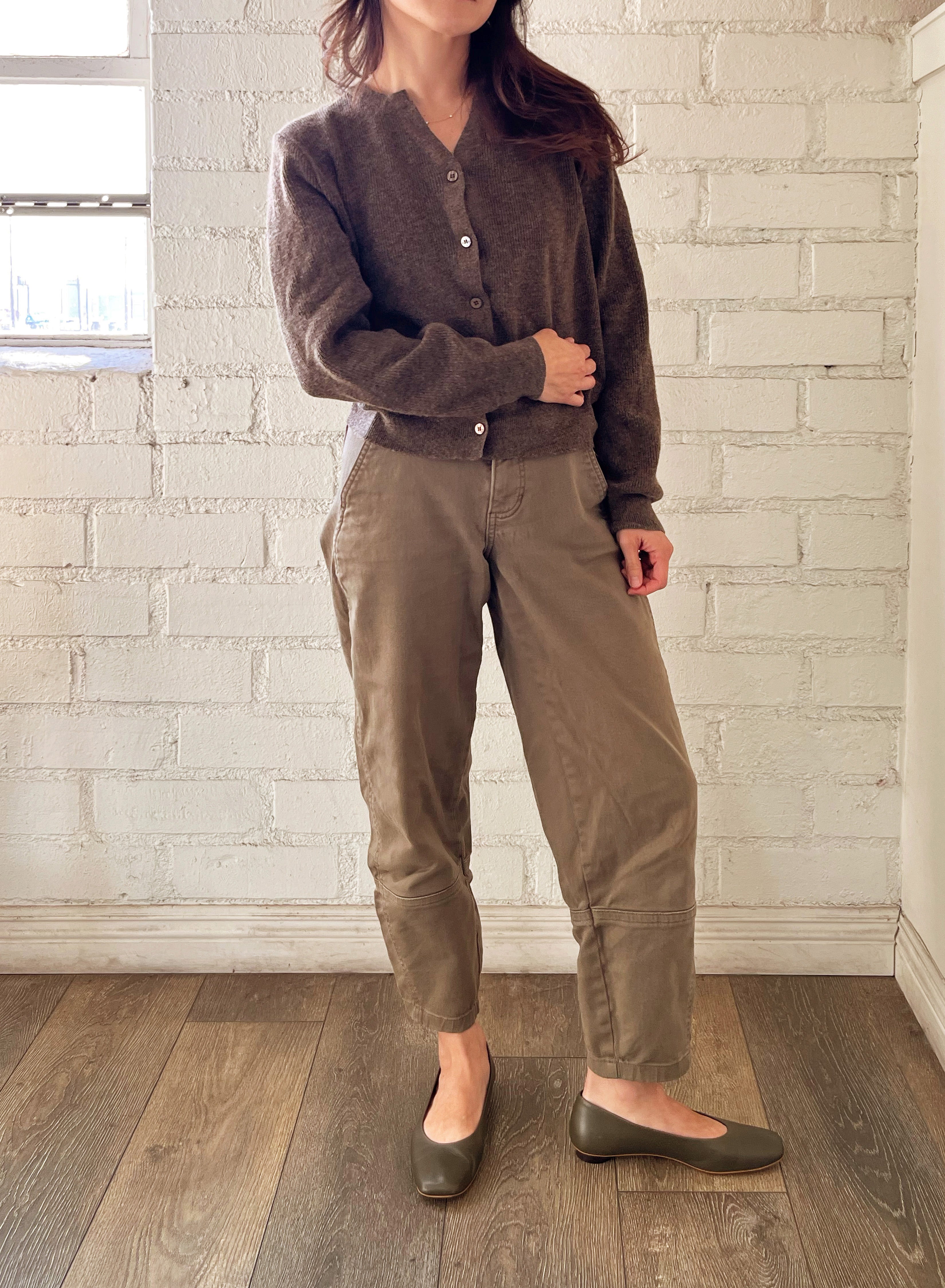 CLARA CARDIGAN - BROWN