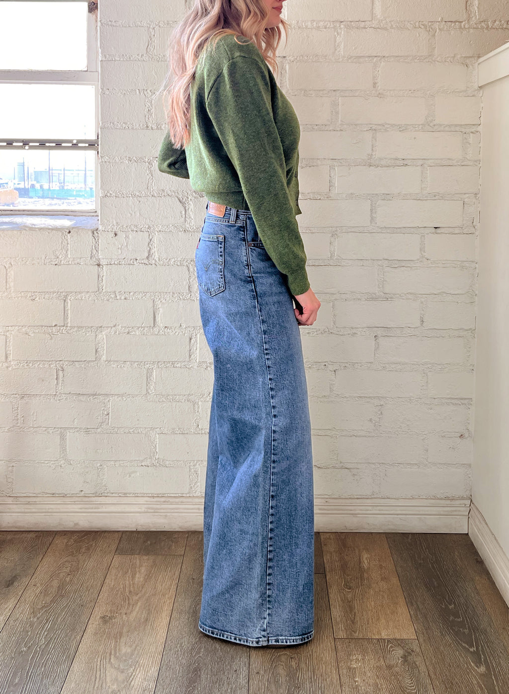 CLARA CARDIGAN - OLIVE