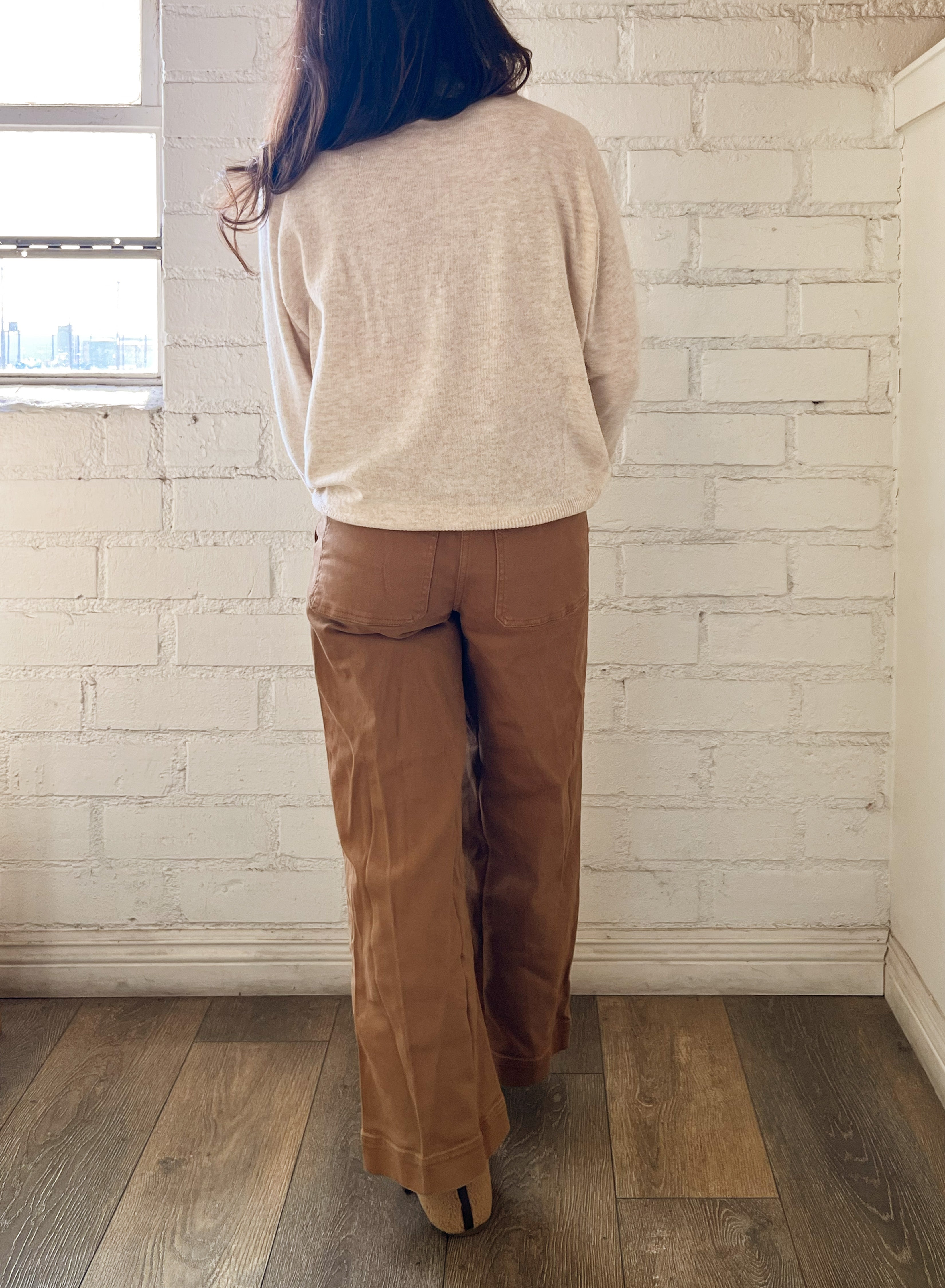 BLAKE TURTLENECK-OATMEAL