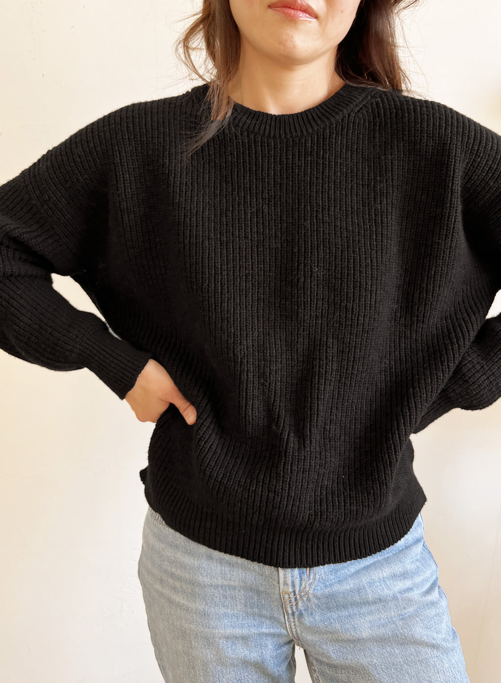 LONDON PULLOVER - BLACK