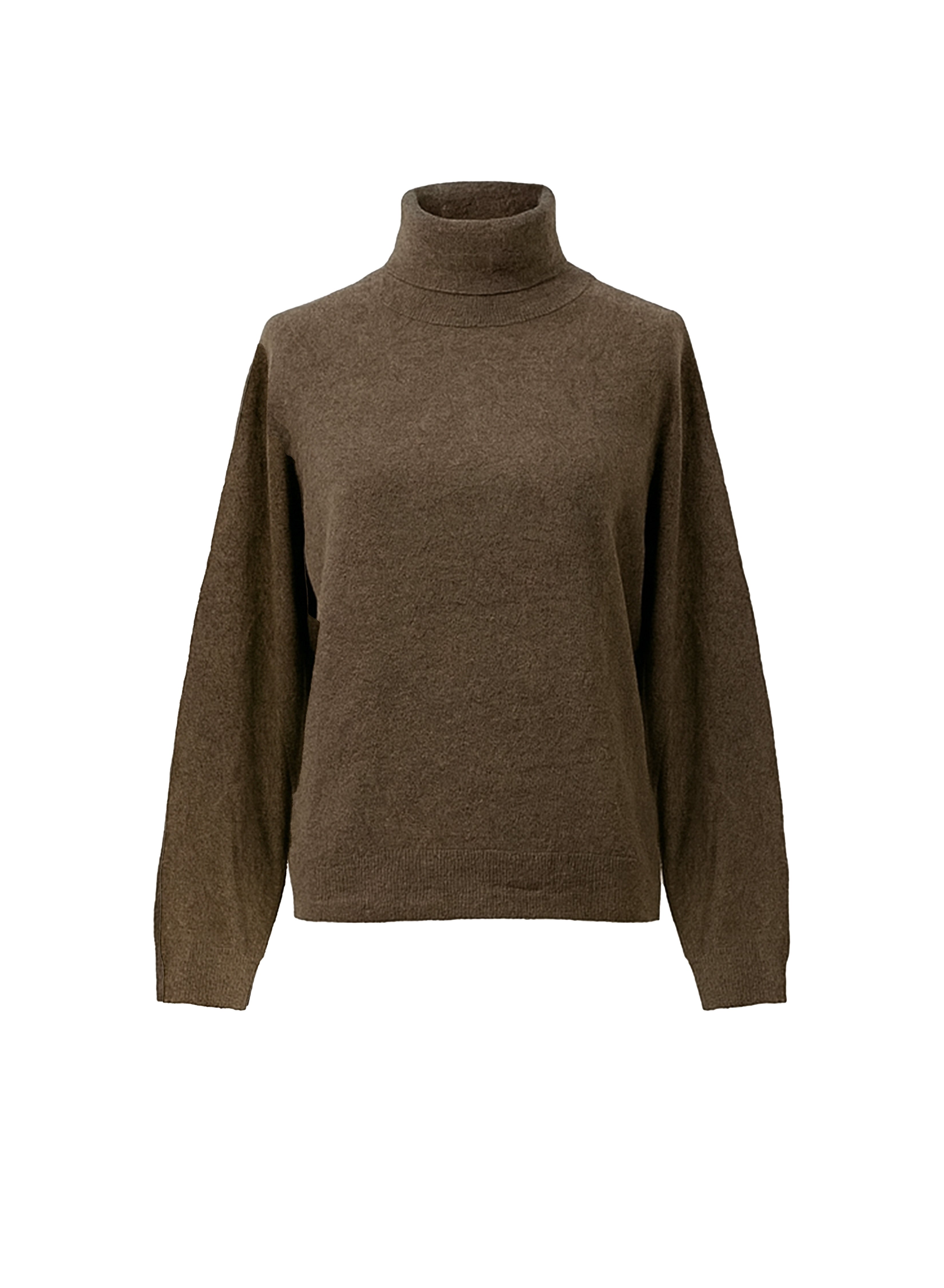 BLAKE TURTLENECK-BROWN