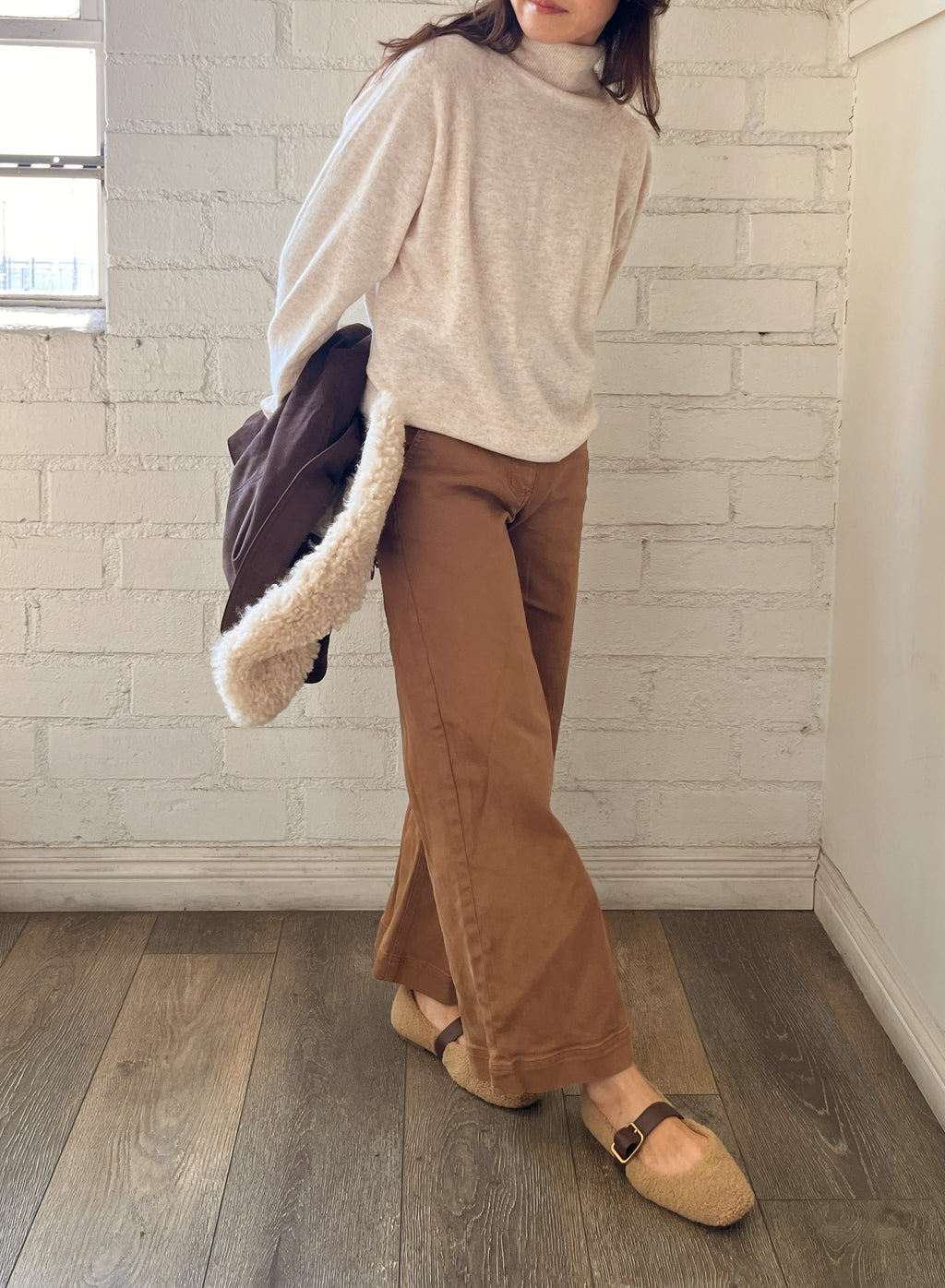 BLAKE TURTLENECK-OATMEAL