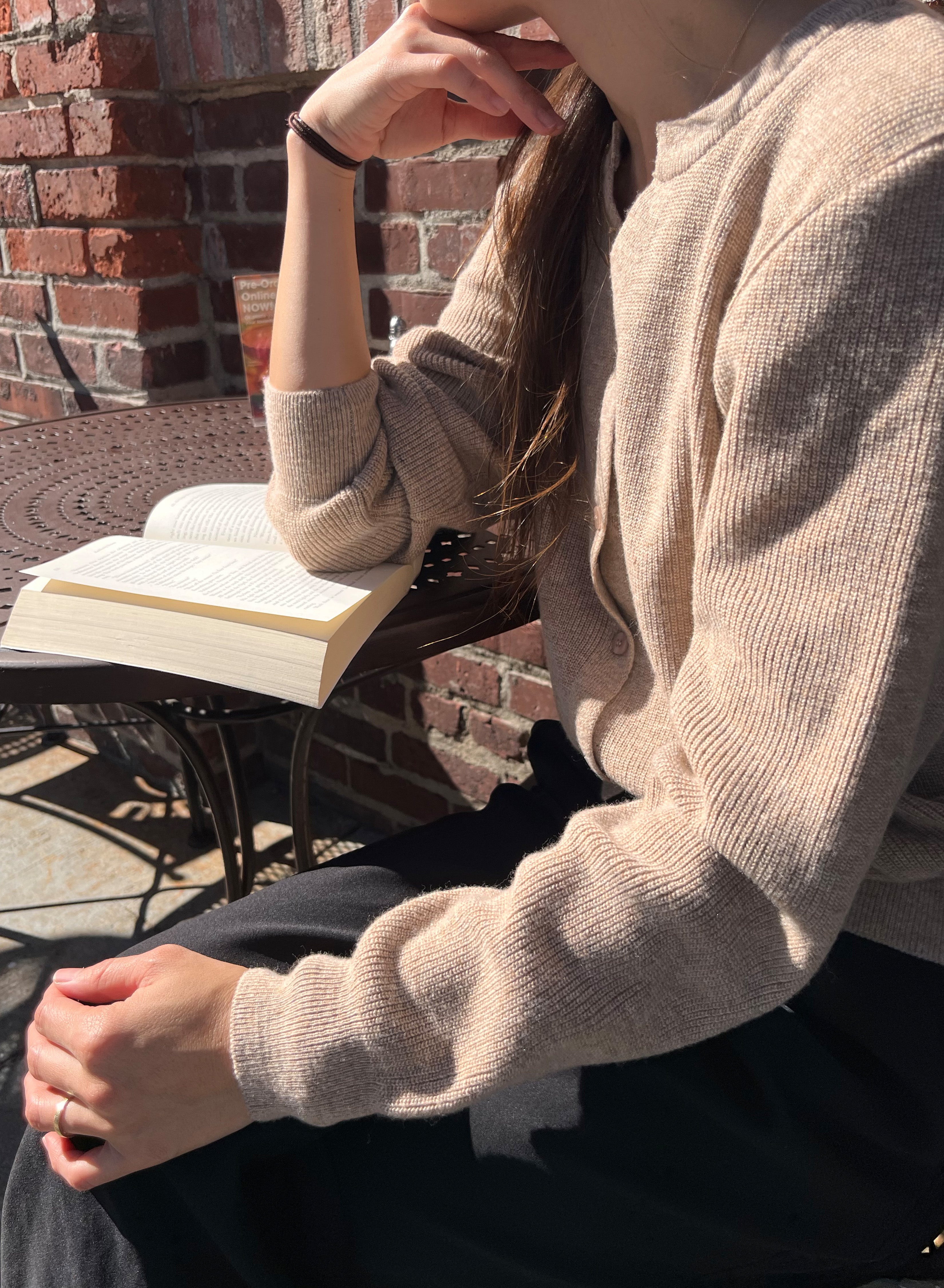 CLARA CARDIGAN - MOCHA