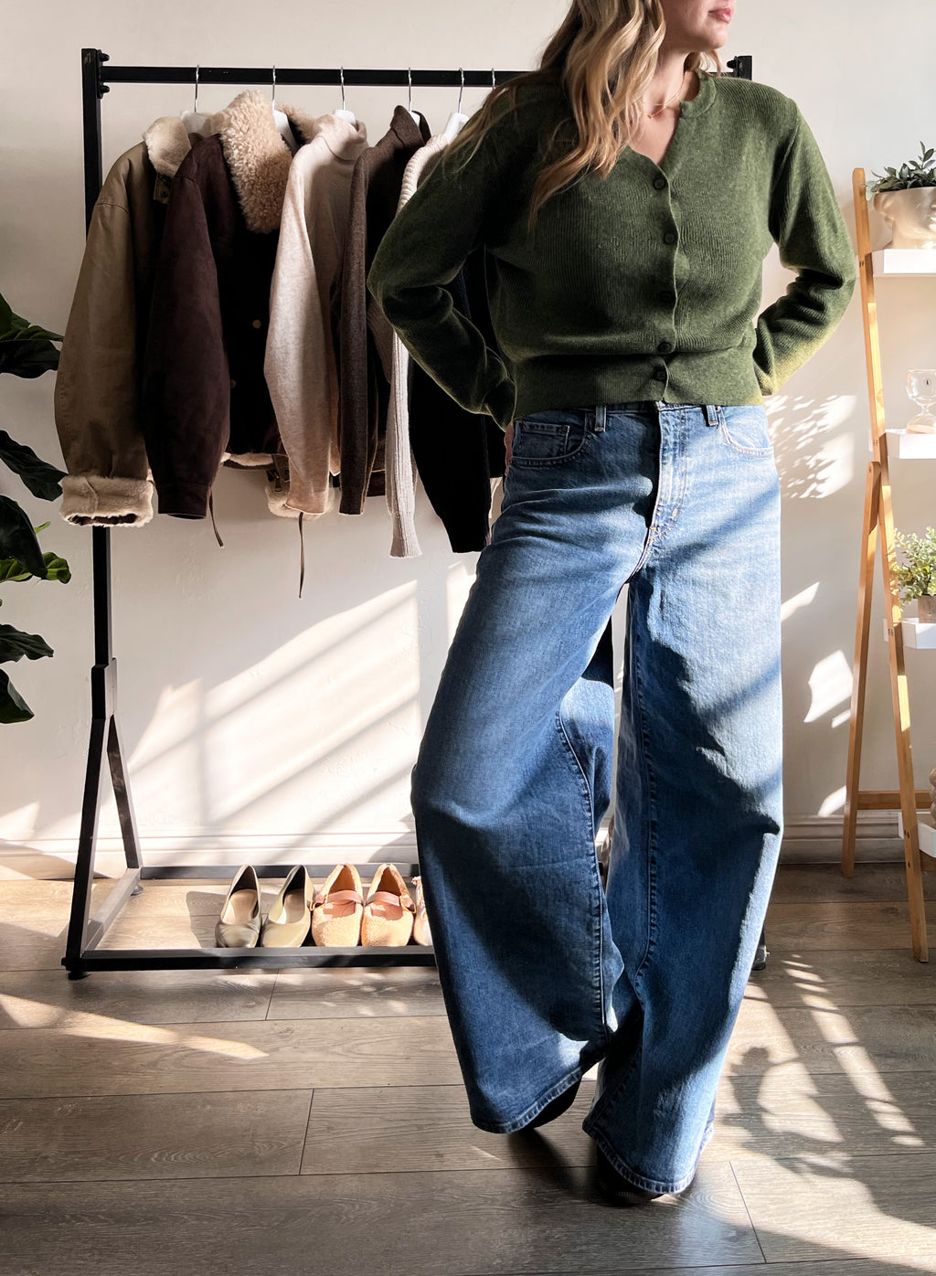 CLARA CARDIGAN - OLIVE