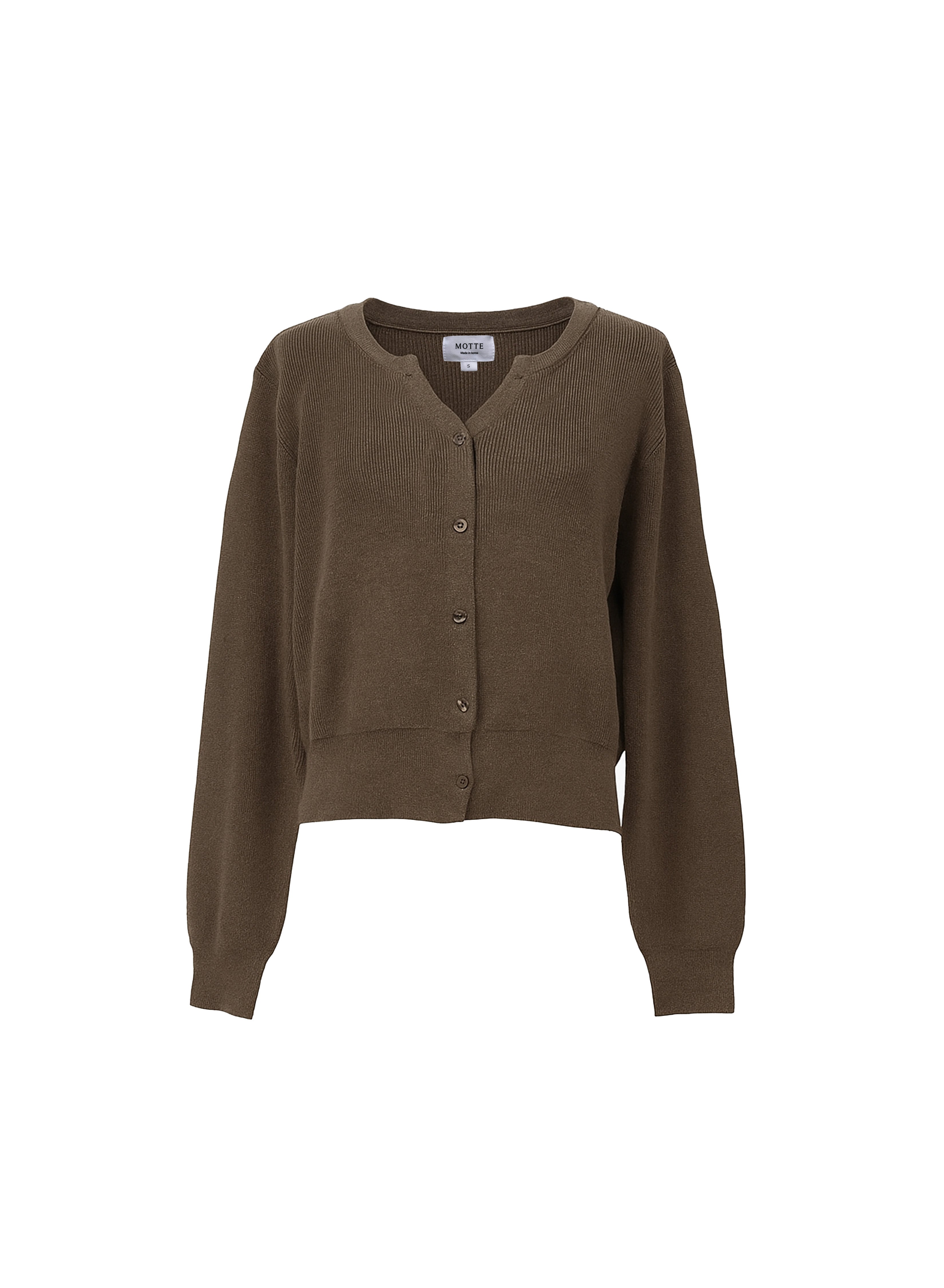 CLARA CARDIGAN - BROWN