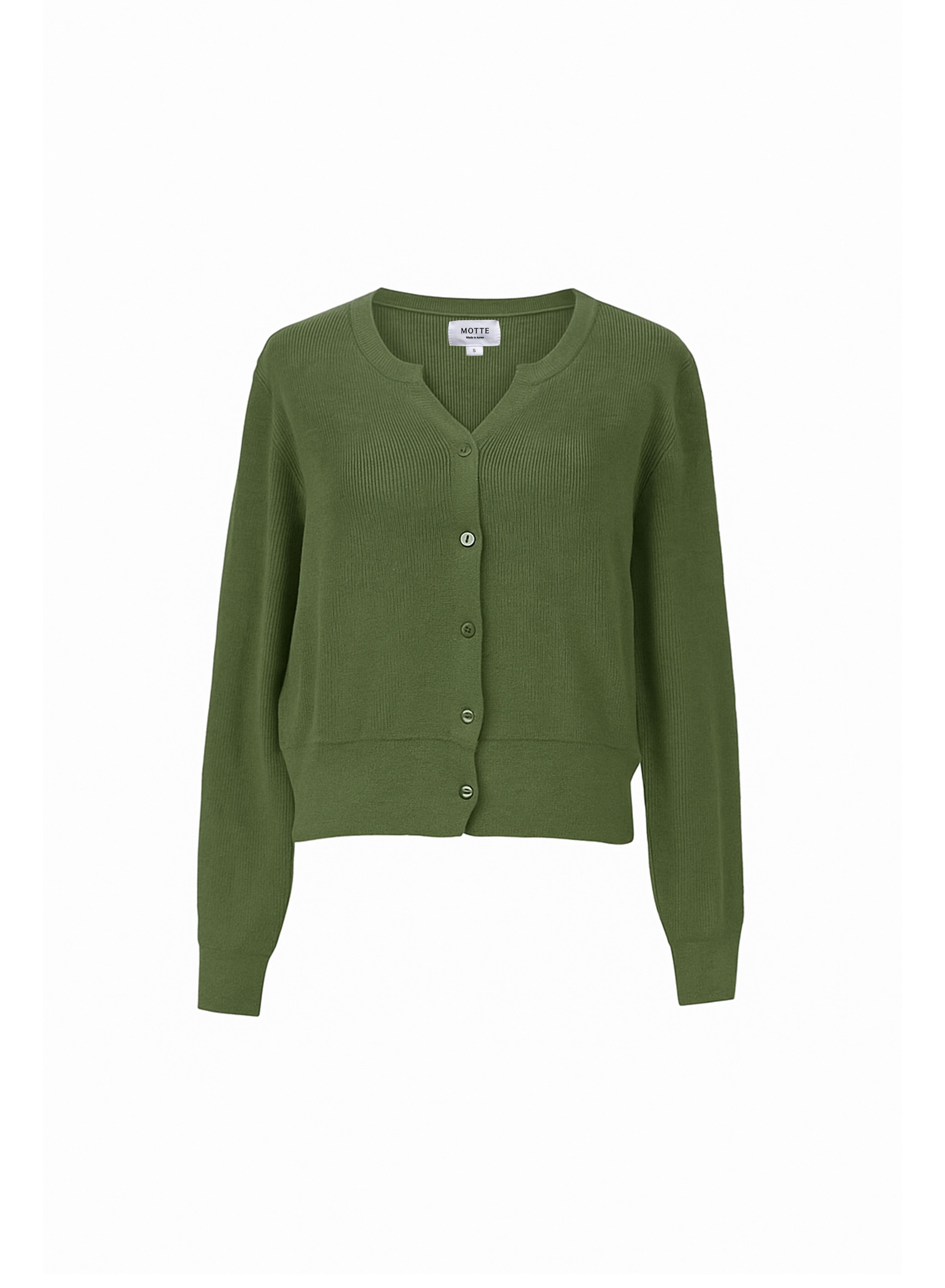 CLARA CARDIGAN - OLIVE