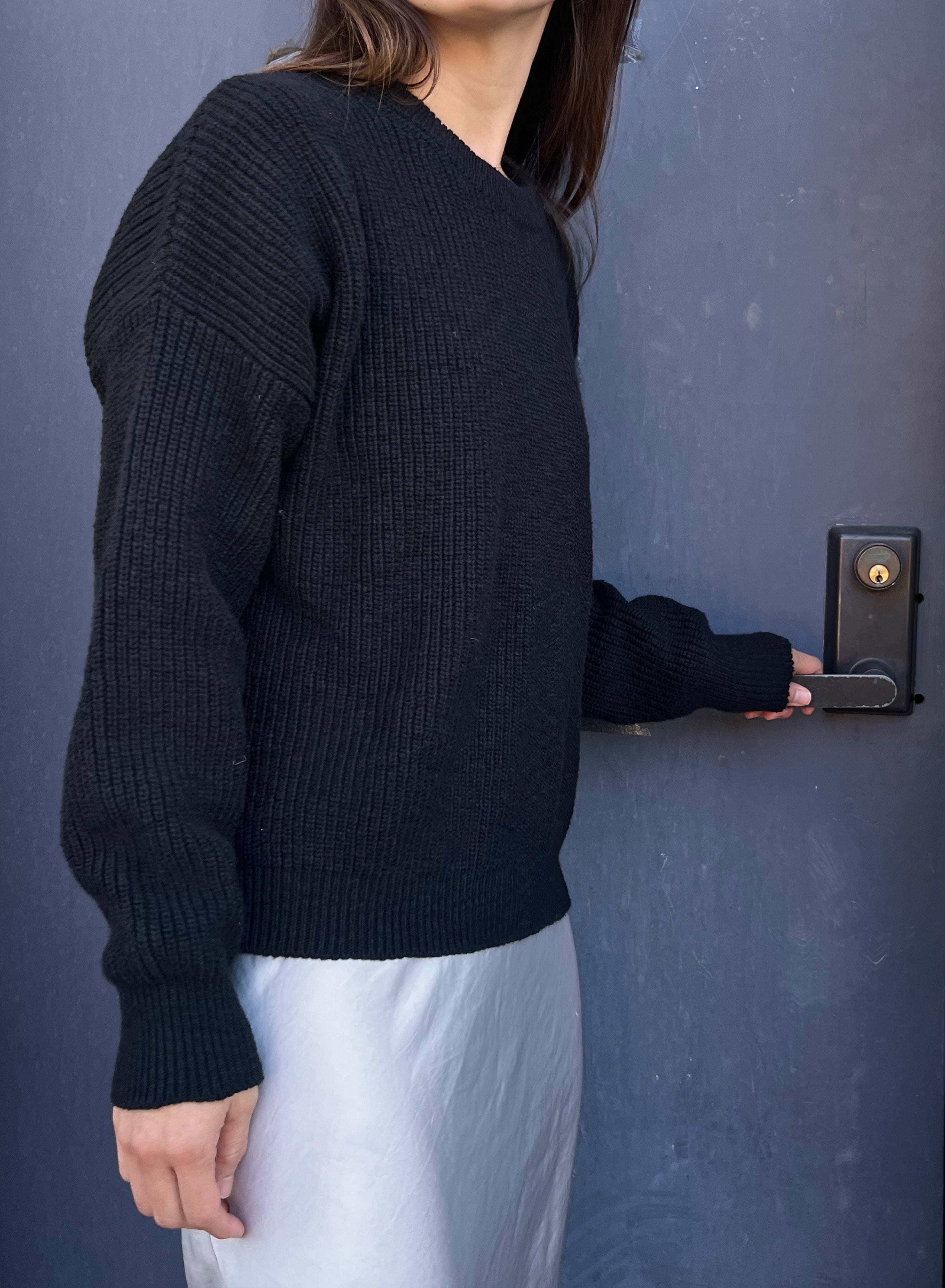 LONDON PULLOVER - BLACK